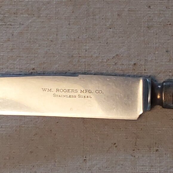 Vintage WM Rogers serving knife - Picture 3 of 3